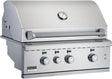 Broilmaster Stainless Steel NG 34" 3-Burner Gas Grill Head - BSG343N - Serene Yards