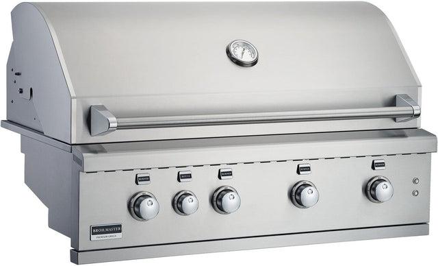 Broilmaster Stainless Steel NG 42" 4-Burner Gas Grill Head - BSG424N - Serene Yards