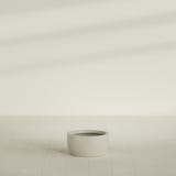 Casablanca Bowl Planter in Satin Beige, 20"D × 10"H, shown empty