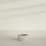 Casablanca Bowl Planter in Satin Beige, 20"D × 10"H, shown empty