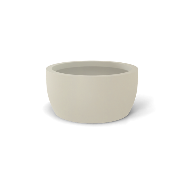 Casablanca Bowl Planter in Beige