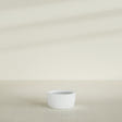 Casablanca Bowl Planter in Matte Bright White, 20"D × 10"H, shown empty