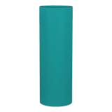Corry cylinder fiberglass planter in Satin Seafoam Green, studio render