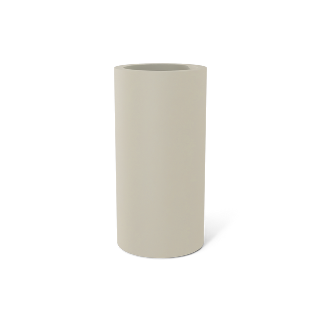 Corry Cylinder Planter in Beige