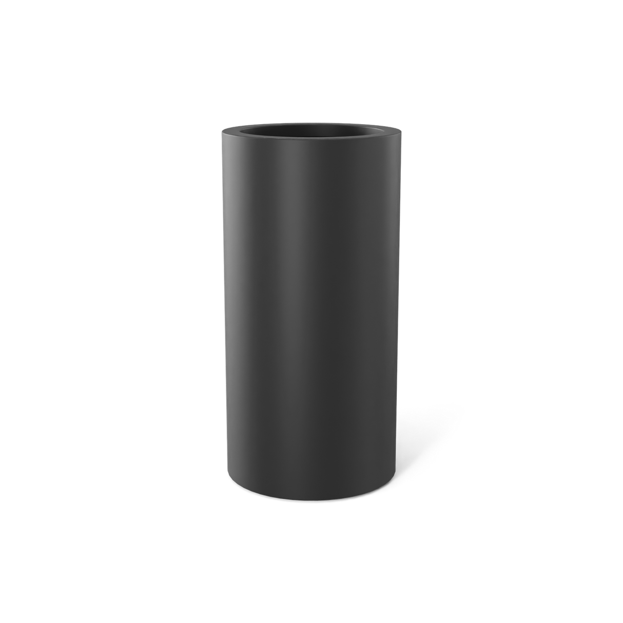 Corry Cylinder Planter in Charcoal