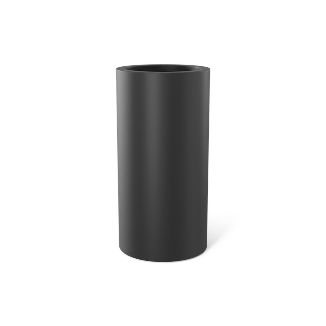 Corry Cylinder Planter in Charcoal