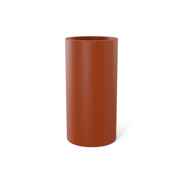 Corry Cylinder Planter in Terracotta