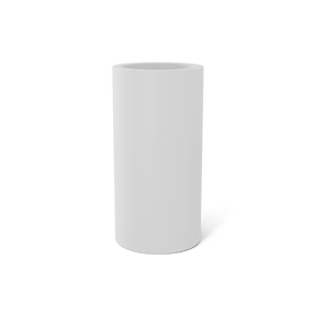 Corry Cylinder Planter in White