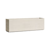 Lonno Long Trough fiberglass planter in Sand Stone, 78.7 in L x 19.7 in D x 24.2 in H