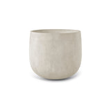 Mondo round fiberglass planter in Sand Stone, 42 in diam. x 40 in