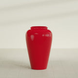 Barà Jar Planter in Gloss Red, 24"D × 37"H, shown empty