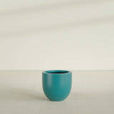 Alzira Bowl Planter in Satin Seafoam Green, 23"D × 22"H, shown empty