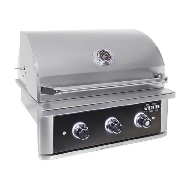 Wildfire Ranch PRO 30" Built-In Gas Grill 304 SS - WF-PRO30G-RH - Serene Yards