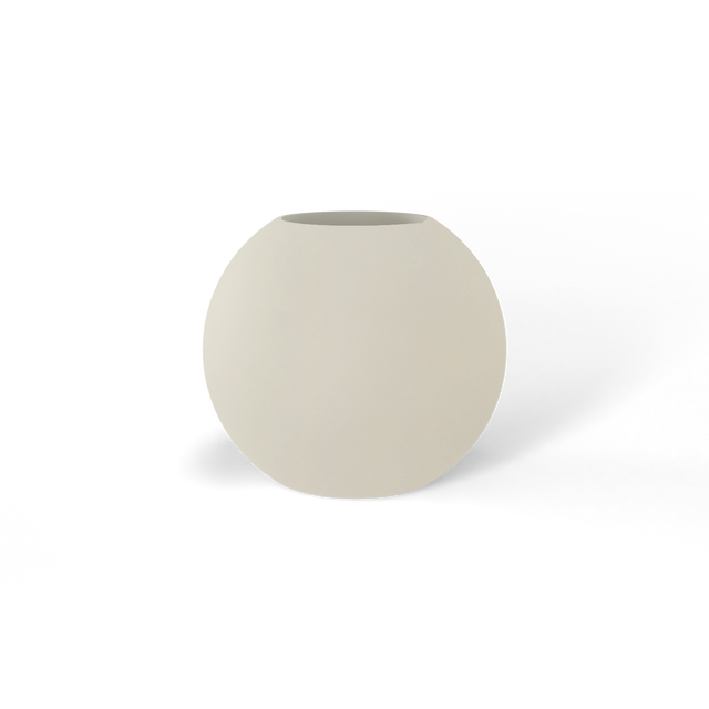 Globe Planter in Beige
