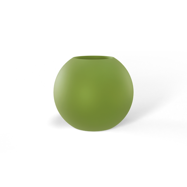 Globe Planter in Green