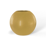 Globe fiberglass planter in Gloss Metallic Gold, studio render