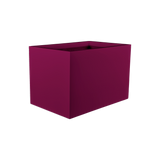 Granada fiberglass planter in Gloss Eggplant, studio render