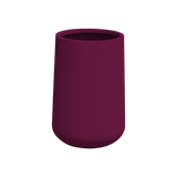 Hayden urn fiberglass planter in Gloss Eggplant, studio render