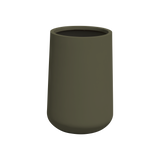 Hayden urn fiberglass planter in Matte Bronze, studio render