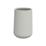 Hayden urn fiberglass planter in Matte Cement Grey, studio render