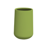 Hayden urn fiberglass planter in Satin Green, studio render
