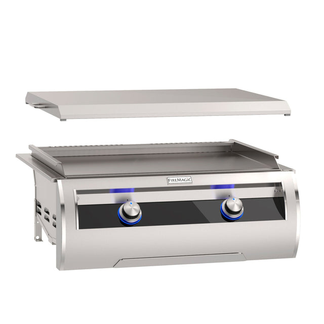 Echelon Diamond 30″ Built‑In Griddle – Black Glass Control Panel