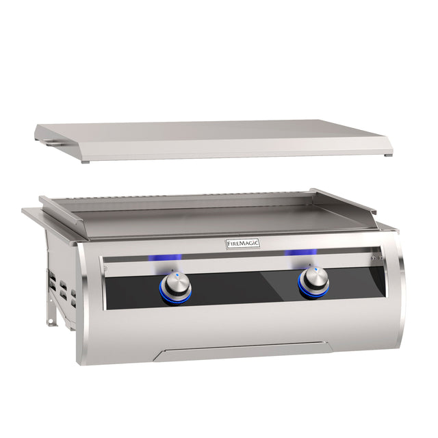 Echelon Diamond 30″ Built‑In Griddle – Black Glass Control Panel
