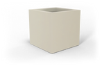 Montroy Cube Planter - Beige fiberglass finish