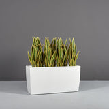 Panama tapered fiberglass planter