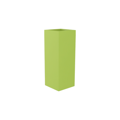 Perth corner fiberglass planter in Satin Green