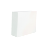 Perth rectangular fiberglass planter in Gloss Bright White, 48 × 16 × 42 in, studio render