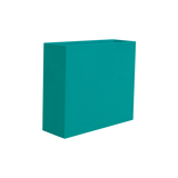 Perth rectangular fiberglass planter in Satin Seafoam Green, 48 × 16 × 42 in, studio render