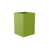 Potsdam corner fiberglass planter in Satin Green