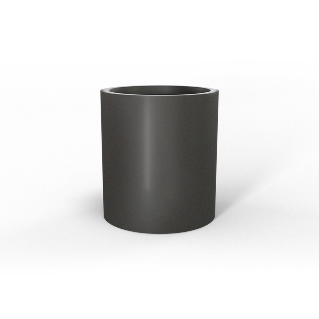 Rio Grande Cylinder Planter in Matte Gun Metal