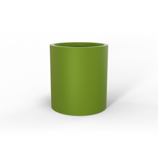 Rio Grande Cylinder Planter in Satin Green