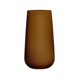 Saigon tapered round fiberglass planter in Metallic Bronze, studio render