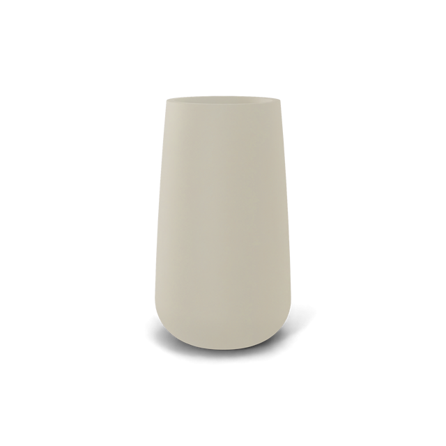 Saigon Tapered Round Planter in Beige