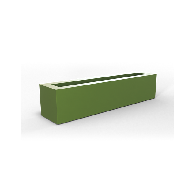 Salon Box Planter in Green