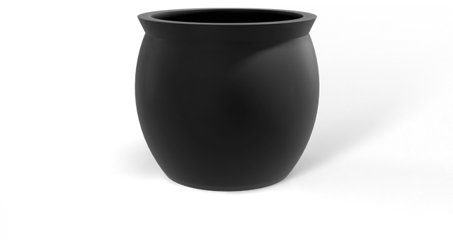 Shanghai Fishbowl Planter in Charcoal