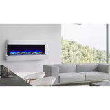 Simplifire 43" Scion Trinity 3-Sided Linear Electric Fireplace SF-SCT43-BK