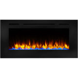 Simplifire Allusion 40" Recessed Linear Electric Fireplace SF-ALL40-BK