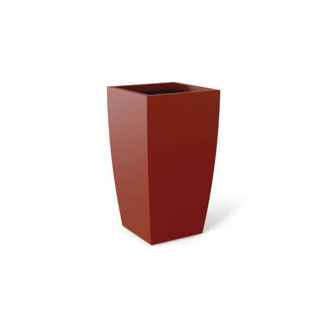 Toulan Tapered Square Planter in Terracotta
