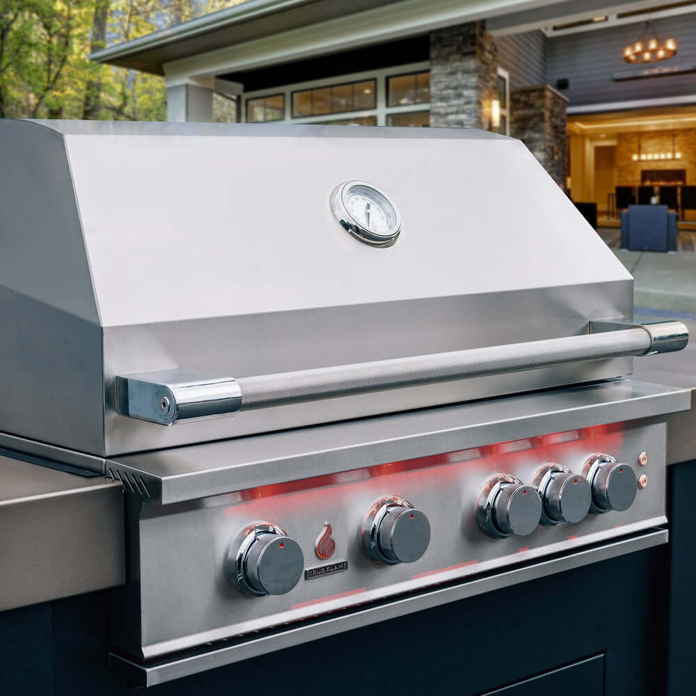 TrueFlame 32" 4 Burner Gas Grill - NG - TF32-NG and TF32-LP - Serene Yards