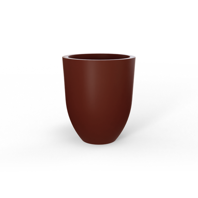Valencia Tapered Round Planter in Terracotta