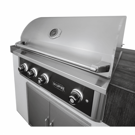 Wildfire Ranch PRO 36" Built-In Gas Grill 304 SS - WF-PRO36G-RH - Serene Yards