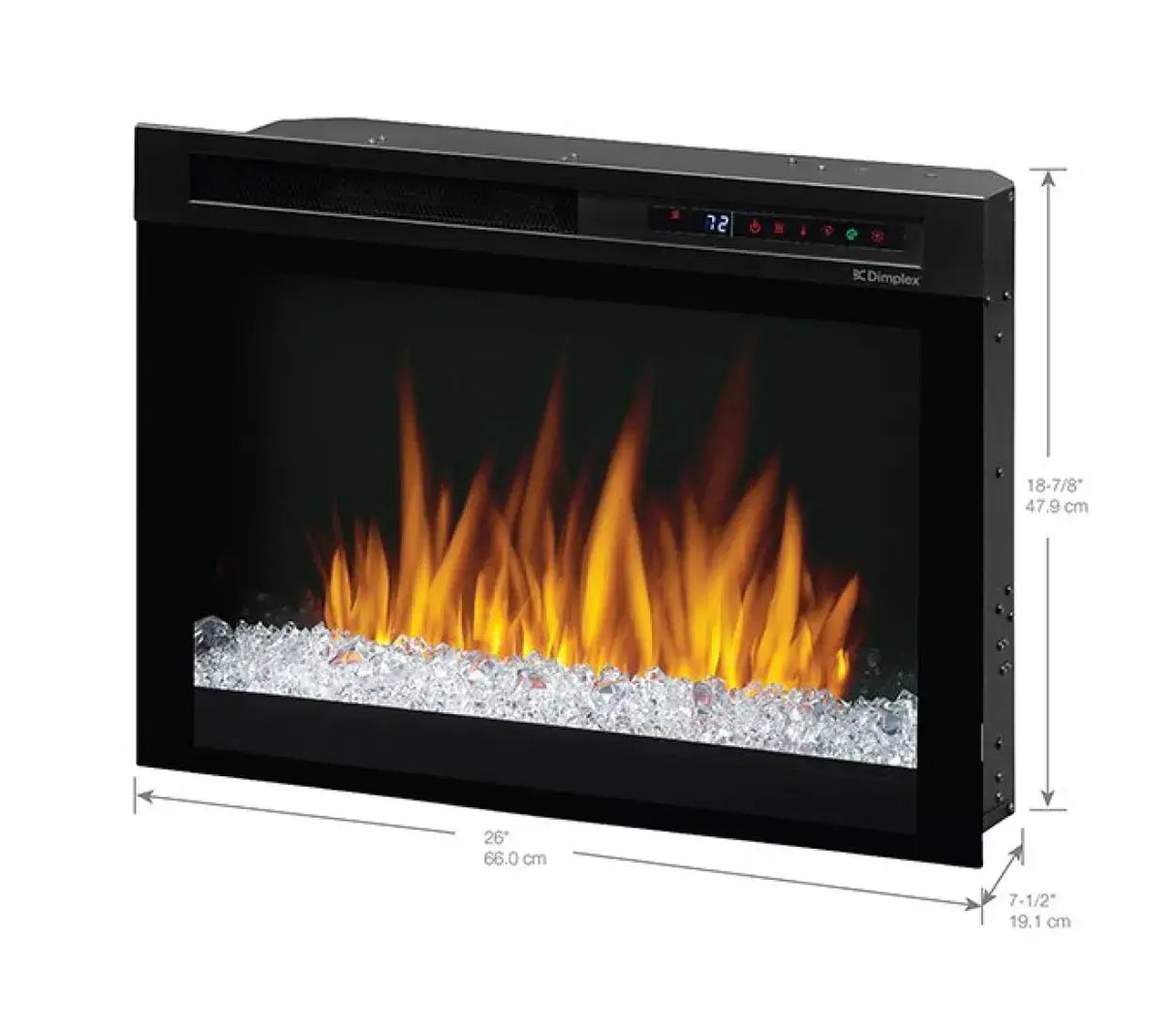 Dimplex XHD26G (26" plug in firebox) - Serene Yards