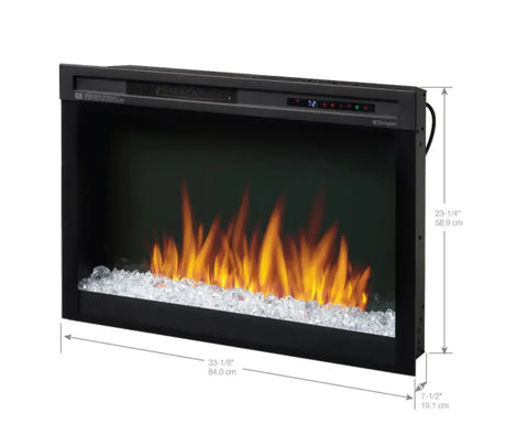 Dimplex Multi-Fire XHD 33-inch Plug-in Electric Firebox XHD33G - Serene Yards