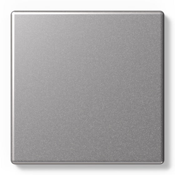 Metallic Silver finish on a Jay Scotts fiberglass planter
